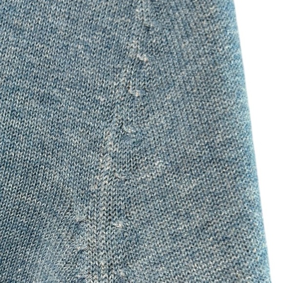 J. Jill Gray and Blue V-Neck Sweater tunic - Picture 5 of 8